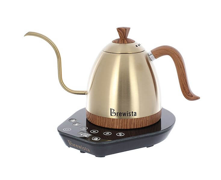 Чайник электрический Artisan Gooseneck Gold, 600 мл, стальной, Brewista