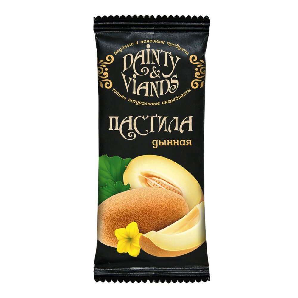 Батончик Dainty & Viands "Пастила дынная", 40 гр