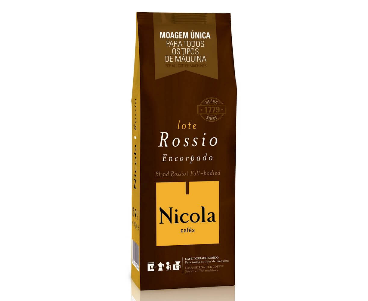 КОФЕ МОЛОТЫЙ ROSSIO, 250 Г, NICOLA