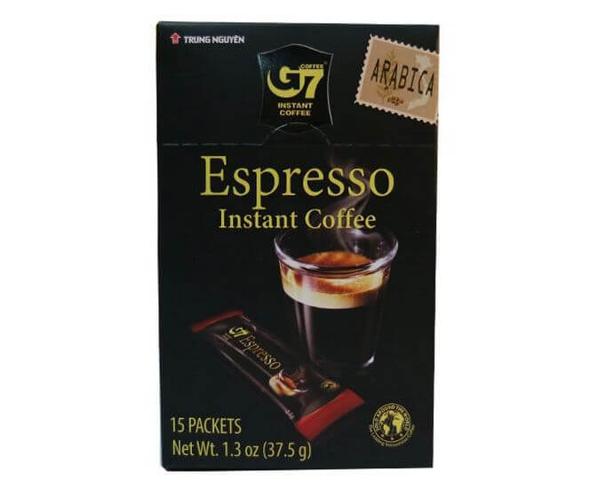 Кофе растворимый G7 Espresso, 2.5 г х 15 стиков, TRUNG NGUYEN