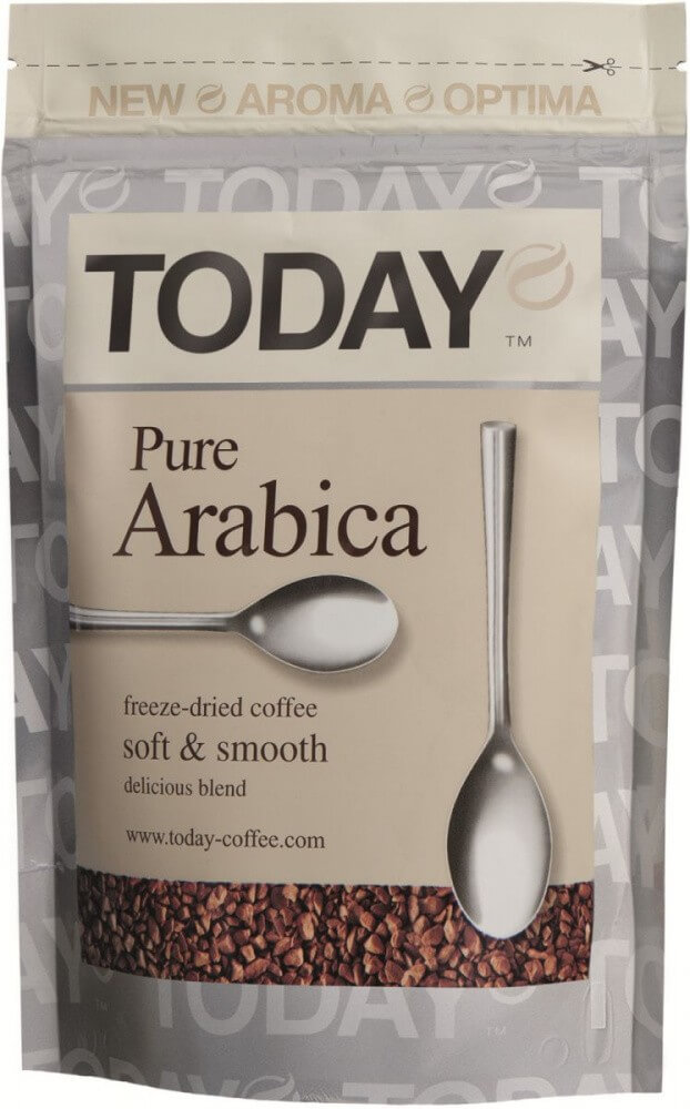 Кофе pure arabica. Кофе today Pure Arabica 37,5 г. Today Pure Arabica 150г пак. Кофе растворимый today Pure Arabica 95г. Today Pure Arabica 75.