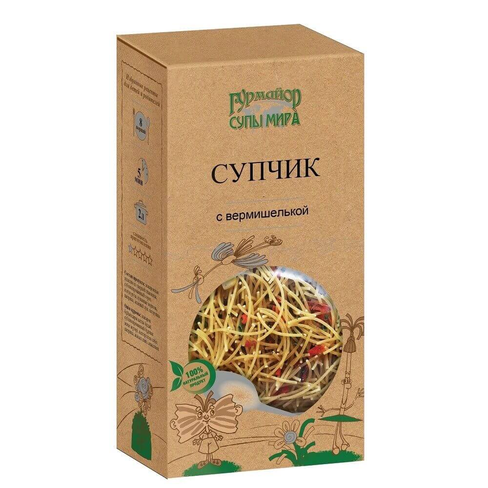 Суп Супы мира "Супчик с вермишелькой", 210 гр