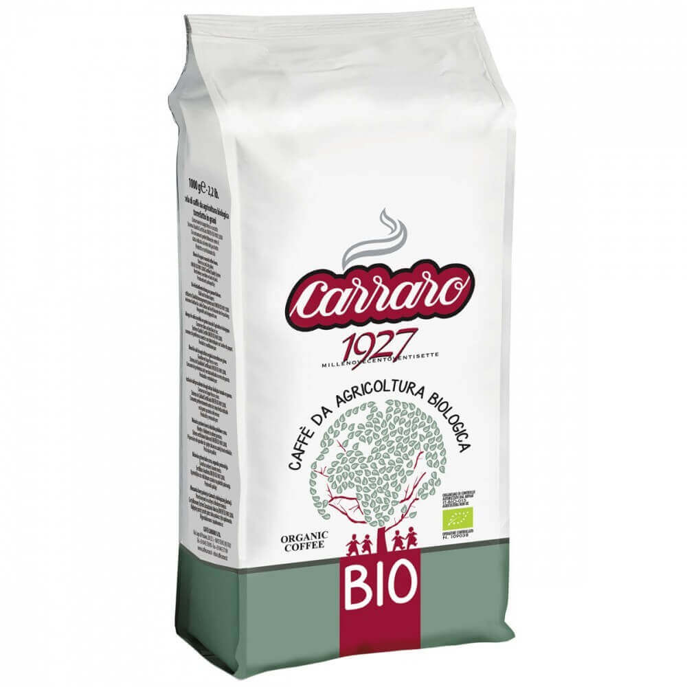 Кофе Carraro "Bio", в зернах, 1000 гр