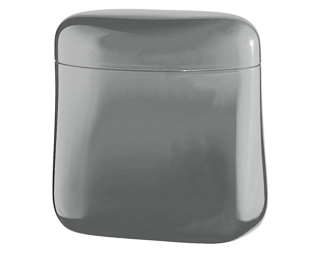 Банка для кофе Gocce, 250 г, 700 мл, серая, пластик, Guzzini