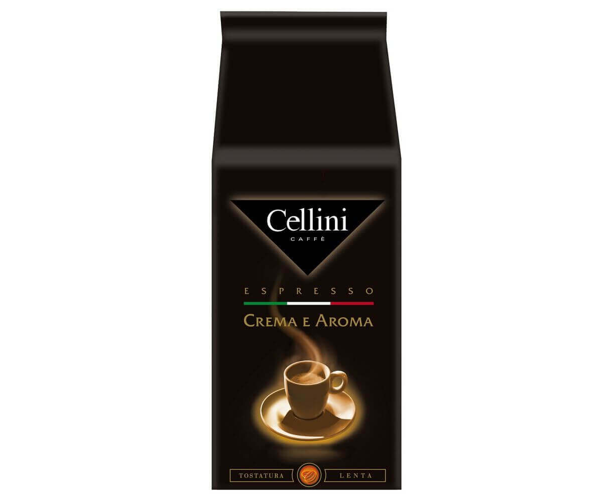 Кофе в зернах CREMA E AROMA, 1 кг, Cellini