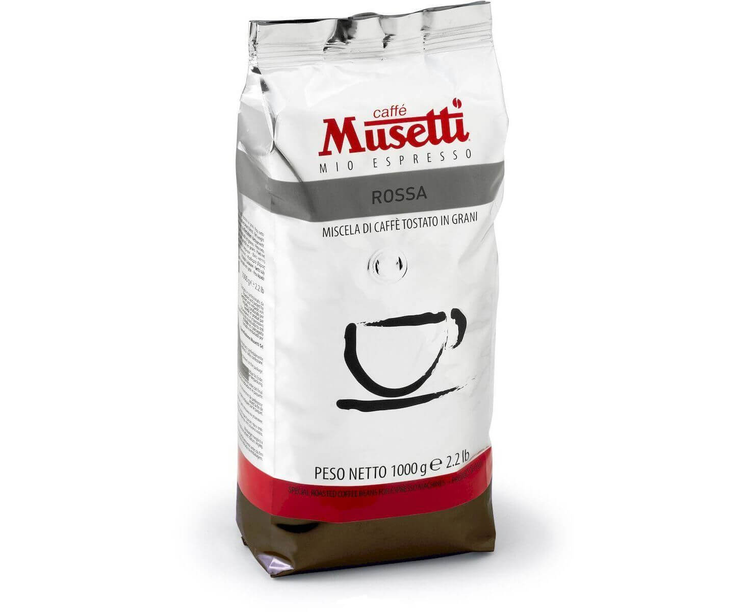 Кофе в зернах Rossa, 1 кг, Musetti