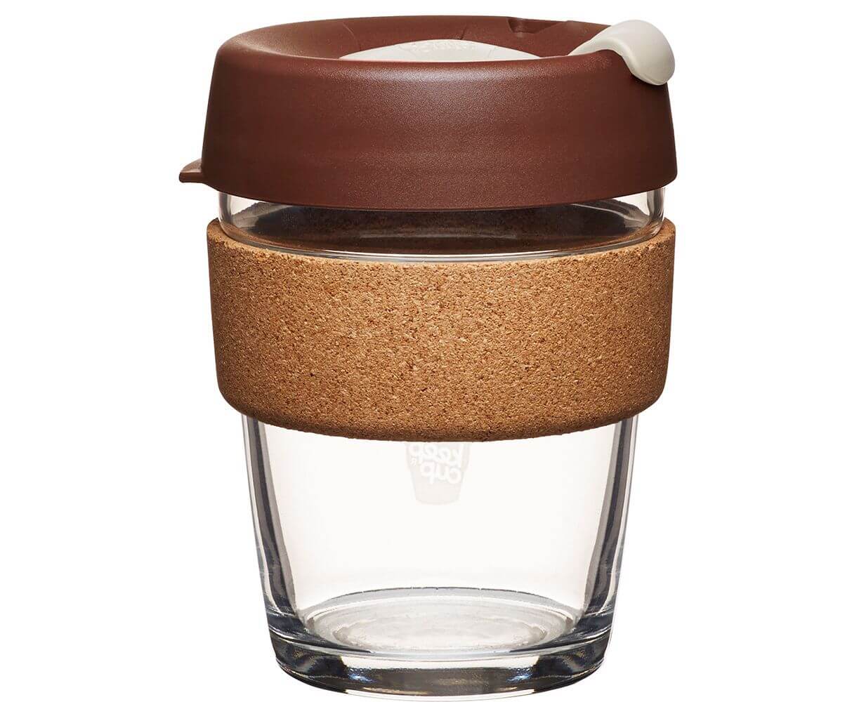 Кружка Almond limited, 340 мл, цвет шоколад, стекло, KeepCup