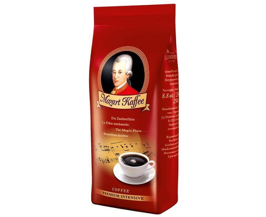 КОФЕ МОЛОТЫЙ MOZART НАСЫЩЕННЫЙ, В/У 250 Г, DARBOVEN