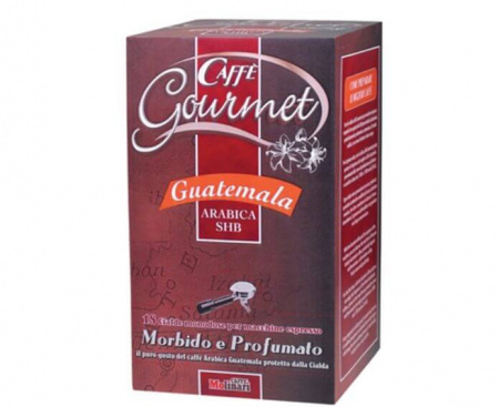 КОФЕ МОЛОТЫЙ В ЧАЛДАХ GUATEMALA, ПОРЦИОННЫЙ, 100% АРАБИКА, КАРТОННАЯ УПАКОВКА 7Г.Х150ШТ., MOLINARI