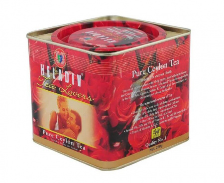Чай черный листовой LOVERS, 250 г, Heladiv