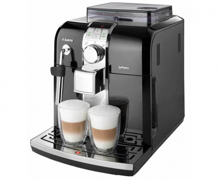 Кофемашина Syntia Focus Black ( PHILIPS SAECO HD-8833/19), черная, пластик, Saeco