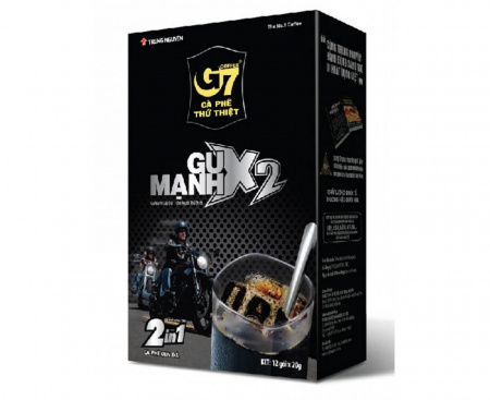 Кофе растворимый G7 X2 2в1, 20 г х 12 стиков, TRUNG NGUYEN
