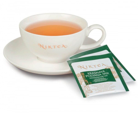 Чай зеленый Krasnaya Polyana Mix (Краснополянский Сбор), 25 пак., Niktea