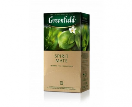 Чай травяной Spirit Mate, 25 пакетиков, Greenfield