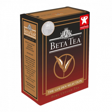 Чай Beta Tea "Золотой сорт", чёрный листовой, 100 гр