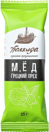 Гозинаки традиционные Колхида "Мед и грецкий орех", 35 гр