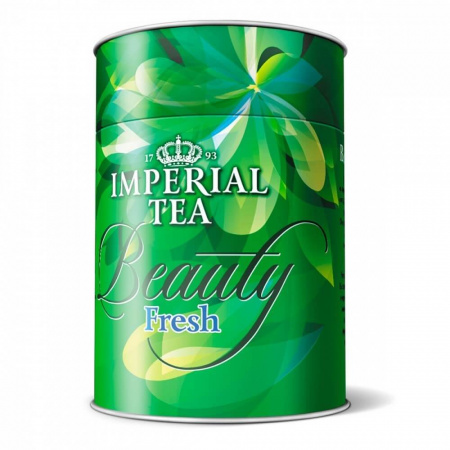Чай Imperial Tea "Beauty Fresh", зеленый с добавками, 100 гр