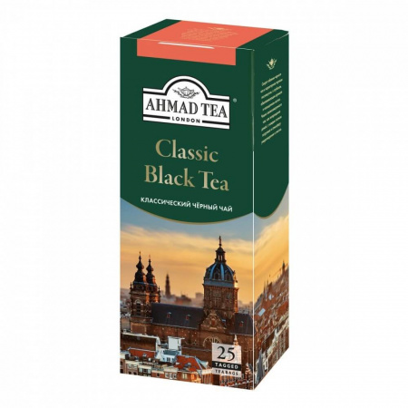 Чай Ahmad "Classic Black Tea", черный, 25 пакетиков