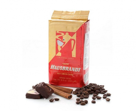 КОФЕ МОЛОТЫЙ AMERICANO (АМЕРИКАНО), В/У 250 Г, HAUSBRANDT
