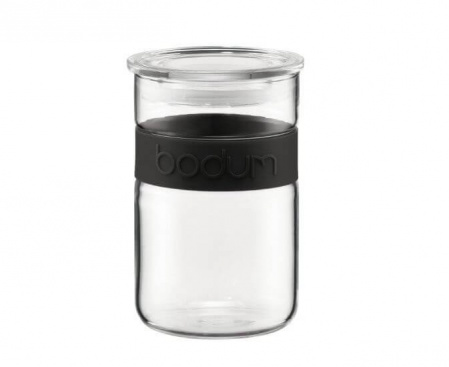 Банка для хранения Presso, 600 мл, черная, Bodum