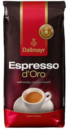 Кофе Dallmayr "Espresso d`ORO", в зёрнах, 1000 гр