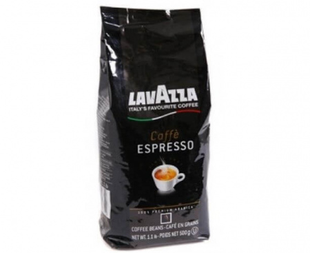 Кофе в зернах Espresso, 500 г, Lavazza