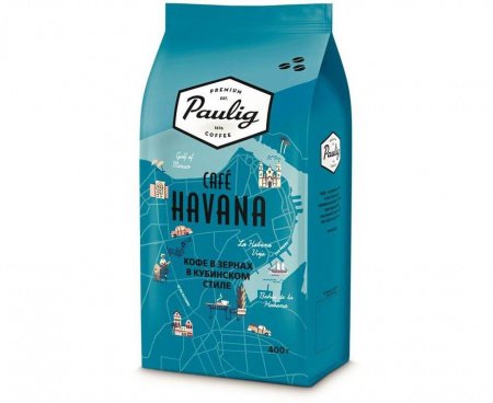 Кофе в зернах Havana, 400 г, Paulig