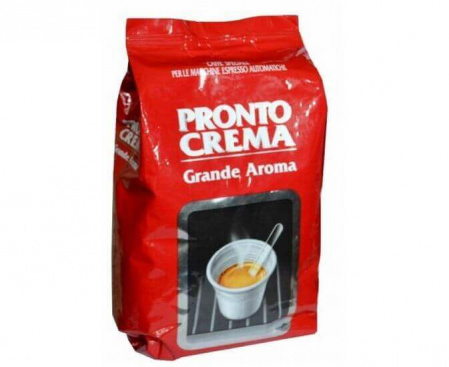 Кофе в зернах Pronto Crema Grande Aroma, 1 кг, Lavazza