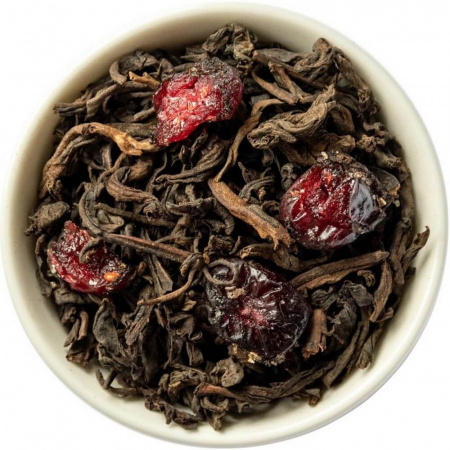 Чай Chef Tea "Вишневый пуэр", листовой с добавками