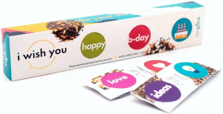 Набор чая Teapins "Wish You", ассорти, 10 сашетов