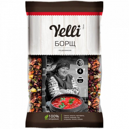 Суп Yelli "Борщ по-украински", 60 гр