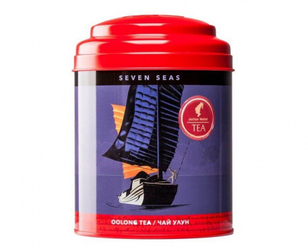 Чай улун Seven Seas / Семь морей, листовой, банка 50 г, Julius Meinl