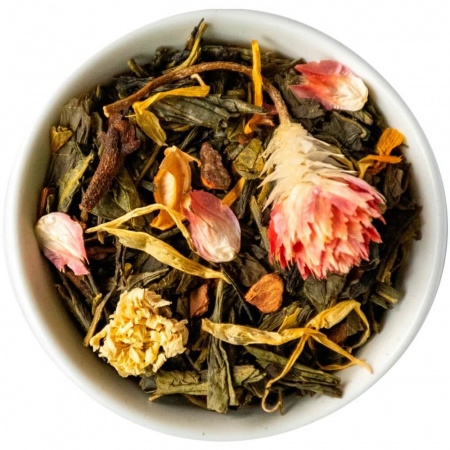 Чай Chef Tea "Сладкая жизнь", зелёный с добавками, 50 гр
