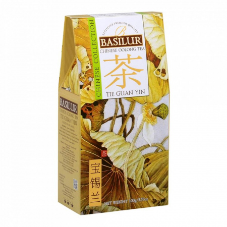 Чай Basilur "Китайский чай - Те Гуань Инь", зеленый листовой, 100 гр