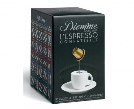 Кофе в капсулах L`espresso Spirito del Salvador, 50 капсул (для Nespresso), Diemme