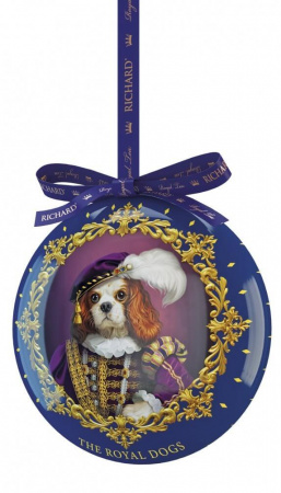 Чай Richard New Year Ball - Dogs, черный листовой, 20 гр