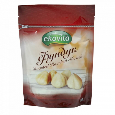 Фундук Ekovita, обжаренный, 200 гр