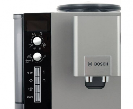 Автоматическая кофемашина эспрессо TES556M1RU, серая, пластик, Bosch