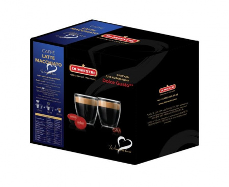 Кофе в капсулах Latte Macchiato стандарта Dolce Gusto, 16 шт., Di Maestri