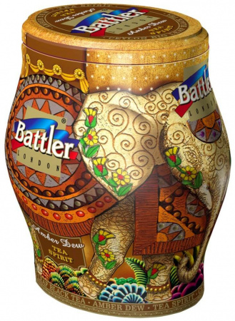 Чай Battler "Tea SPIRIT" "Янтарная роса", черный листовой Pekoe, 100 гр