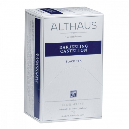 Чай Althaus "Darjeeling Castelton", черный, 20 пакетиков