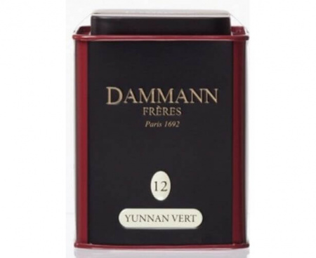Чай зеленый №12 Зеленый Юннань, жестяная банка 100 г, Dammann