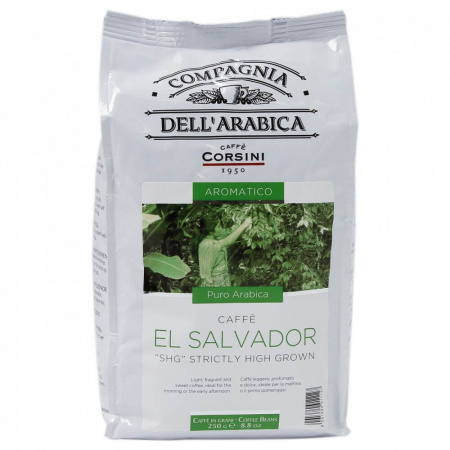 Кофе Compagnia Dell`arabica "El Salvador SHG", в зёрнах, 250 гр