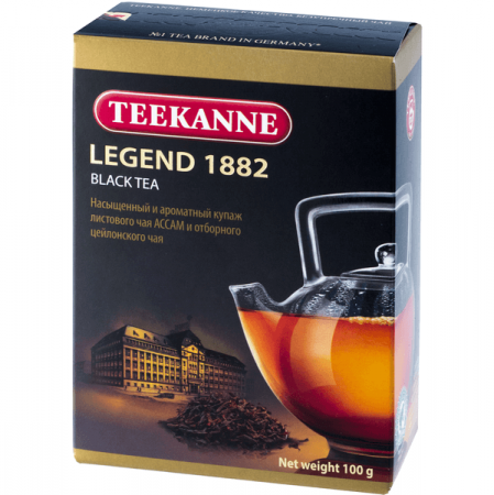 Чай черный Legend 1882, 100 г, TEEKANNE