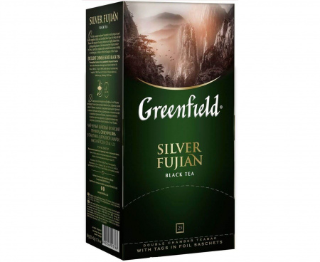 Чай черный Silver Fujian, 25 пакетиков, Greenfield