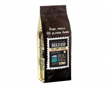 Кофе в зернах Санто Доминго, 200 г, Madeo