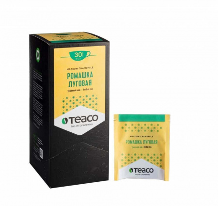 Чай Teaco "Ромашка луговая", травяной, 30 пакетиков