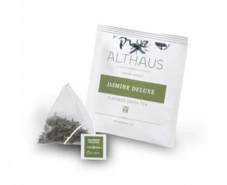 Чай зеленый Jasmine Deluxe (Жасмин Делюкс), 15 пирамидок, Althaus
