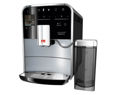 Кофемашина F 750-101 Caffeo Barista, черно-серебристая, пластик, Melitta