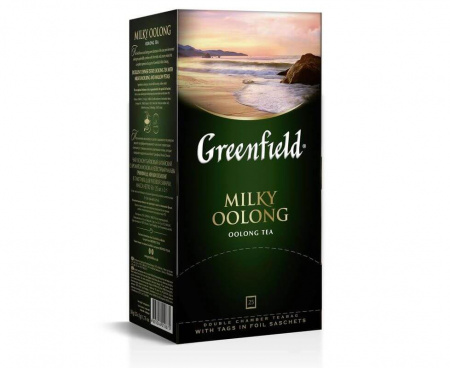 Чай молочный улун Milky Oolong, 25 пакетиков, Greenfield